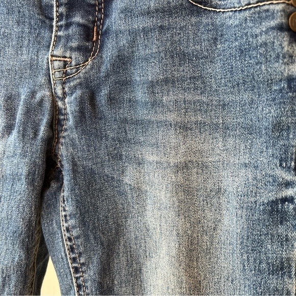 Justice Premium Girls Size 10S Simply Low Super Skinny Stretch Jeans Short Flaw - Picture 2 of 7